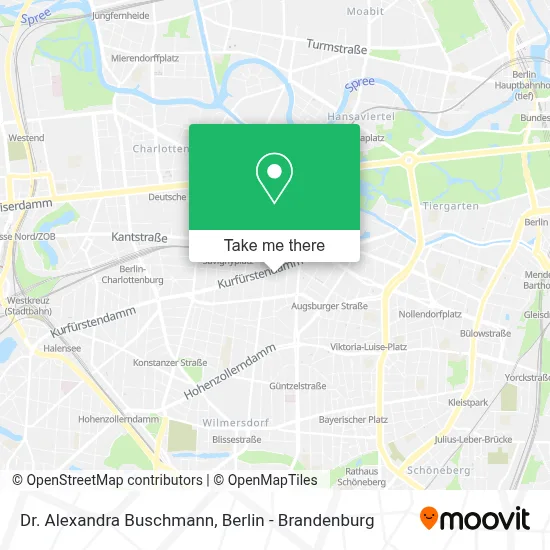 Dr. Alexandra Buschmann map