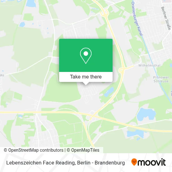 Lebenszeichen Face Reading map