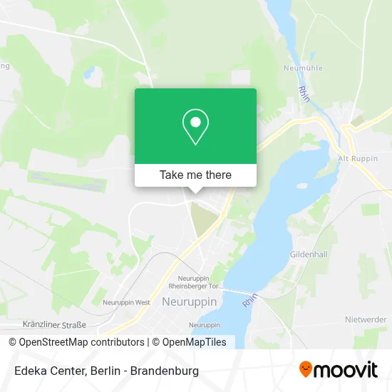 Edeka Center map