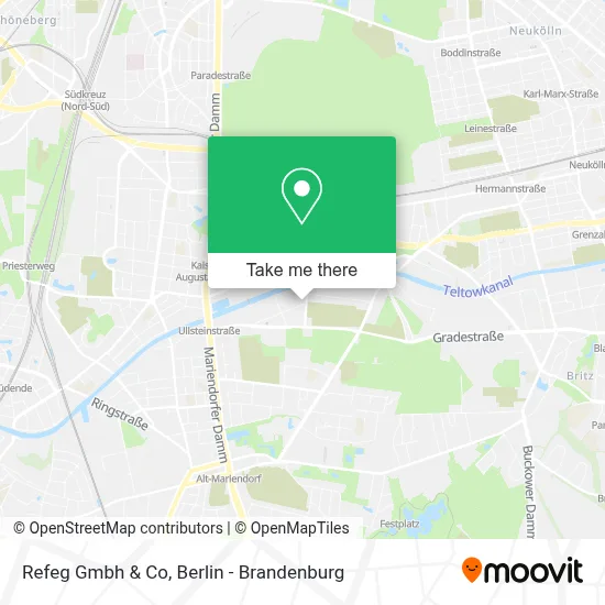 Refeg Gmbh & Co map