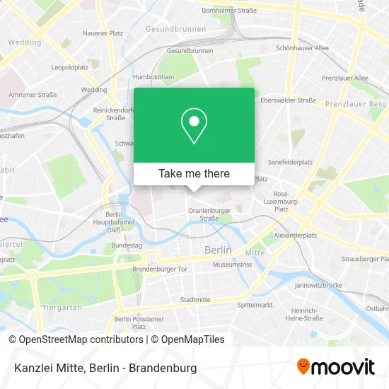 Kanzlei Mitte map