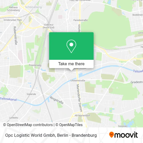 Opc Logistic World Gmbh map