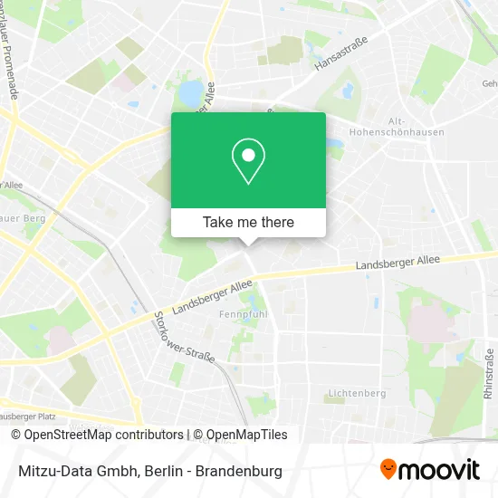 Mitzu-Data Gmbh map