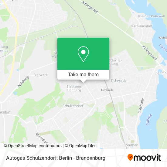 Autogas Schulzendorf map
