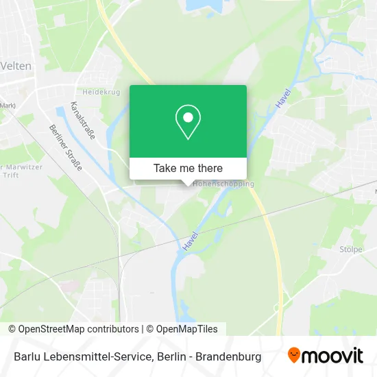 Barlu Lebensmittel-Service map