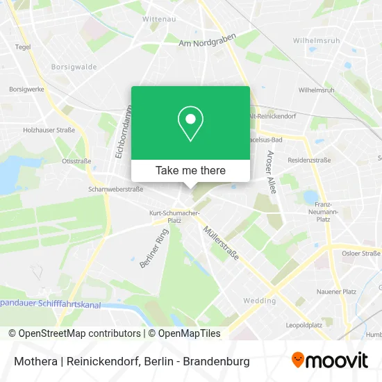 Mothera | Reinickendorf map