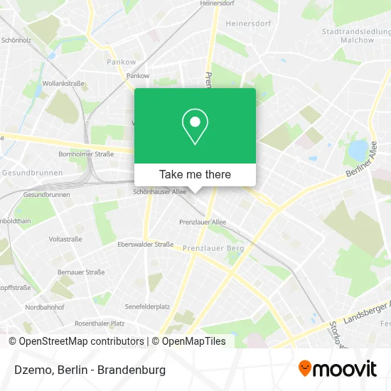 Dzemo map