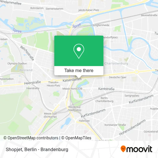 Shopjet map