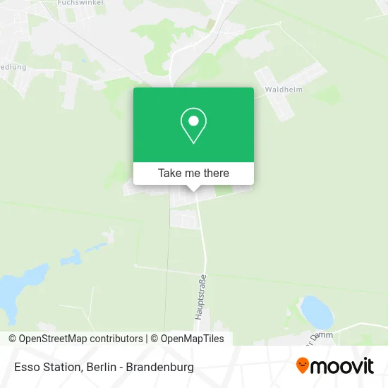 Esso Station map