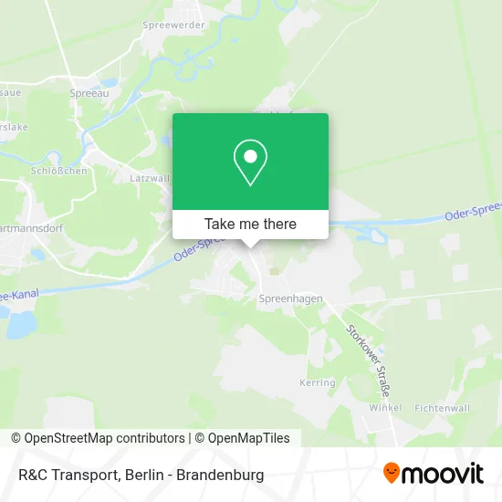 R&C Transport map