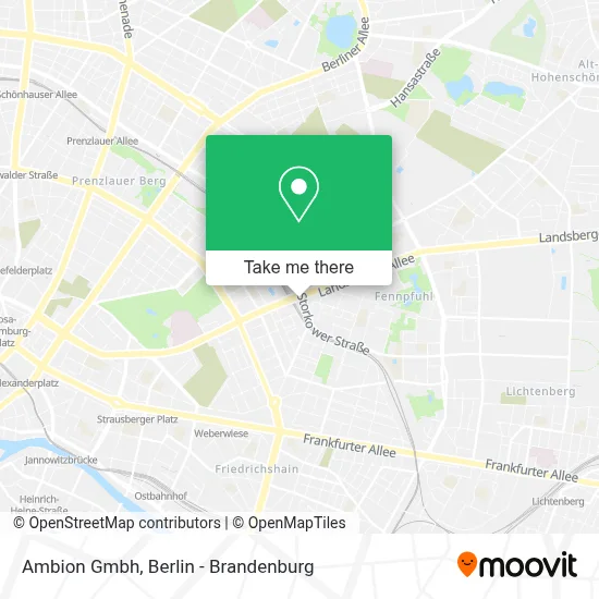 Ambion Gmbh map