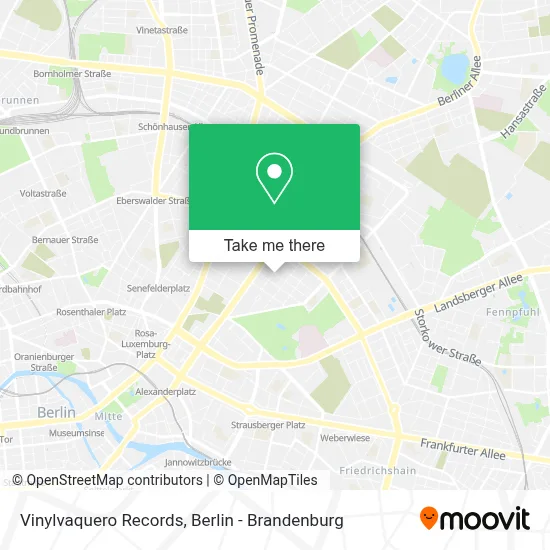 Vinylvaquero Records map