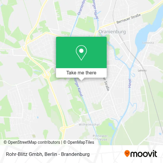 Rohr-Blitz Gmbh map
