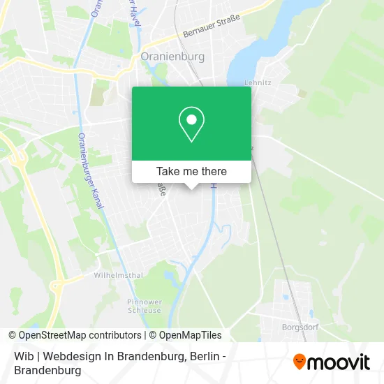 Wib | Webdesign In Brandenburg map