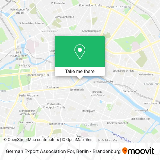 German Export Association For map