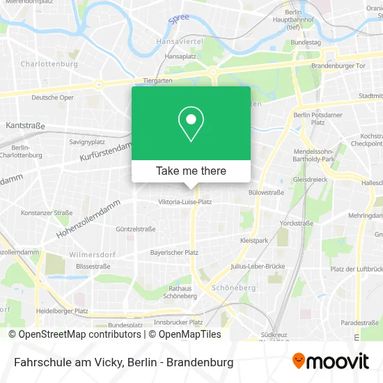 Fahrschule am Vicky map