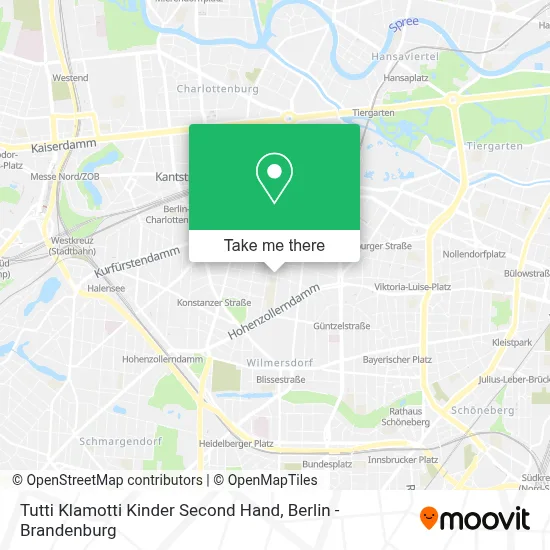 Tutti Klamotti Kinder Second Hand map