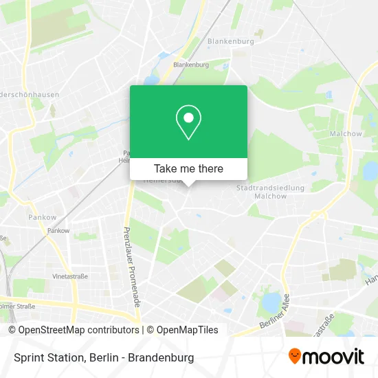 Sprint Station map