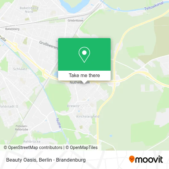 Beauty Oase map