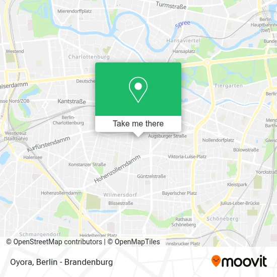 Oyora map