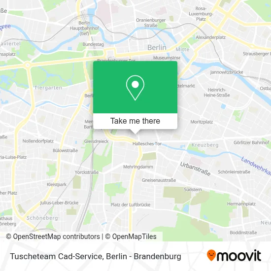 Tuscheteam Cad-Service map