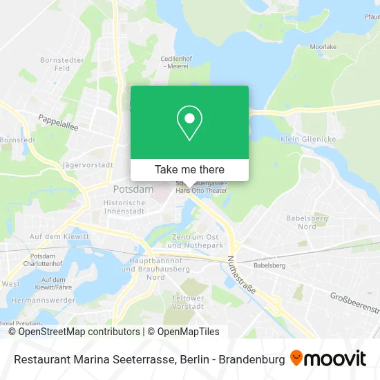 Restaurant Marina Seeterrasse map