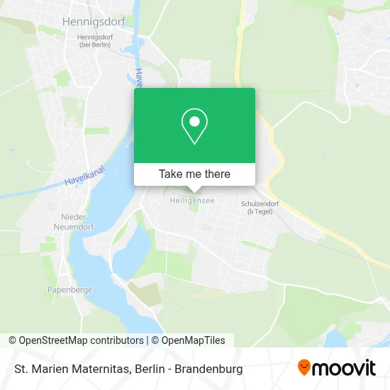 St. Marien Maternitas map