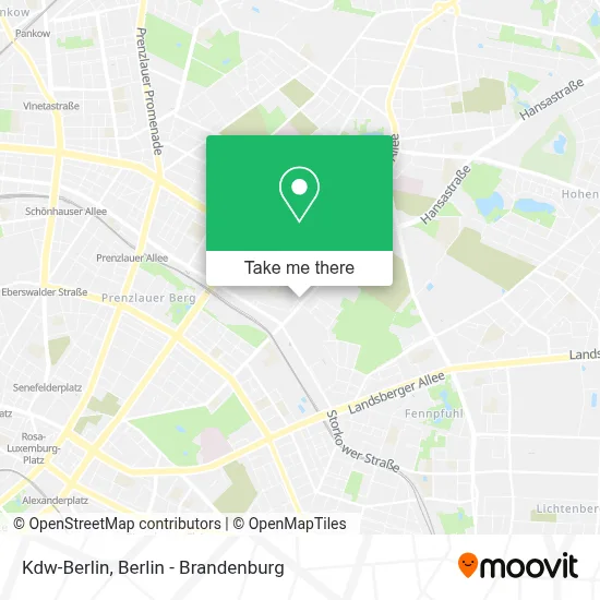 Kdw-Berlin map
