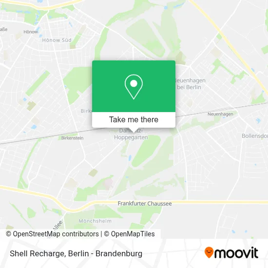 Shell Recharge map