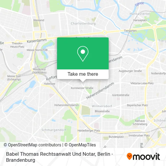 Babel Thomas Rechtsanwalt Und Notar map