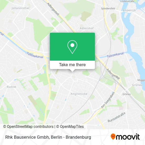 Rhk Bauservice Gmbh map
