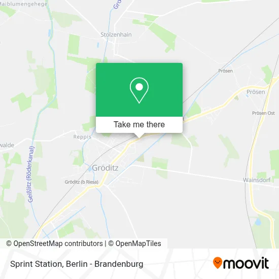 Sprint Station map