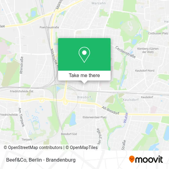 Beef&Co map