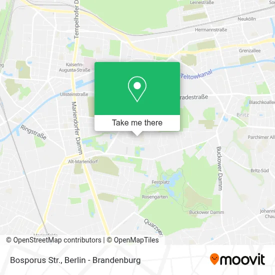 Bosporus Str. map