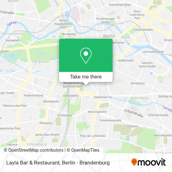 Layla Bar & Restaurant map