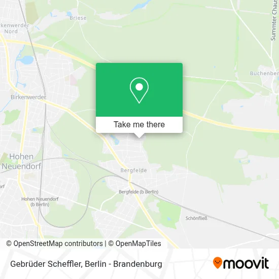 Gebrüder Scheffler map