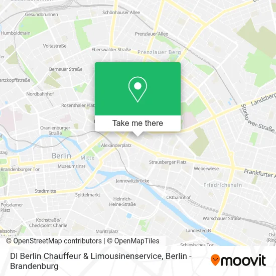 Dl Berlin Chauffeur & Limousinenservice map