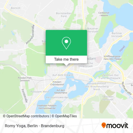 Romy Yoga map