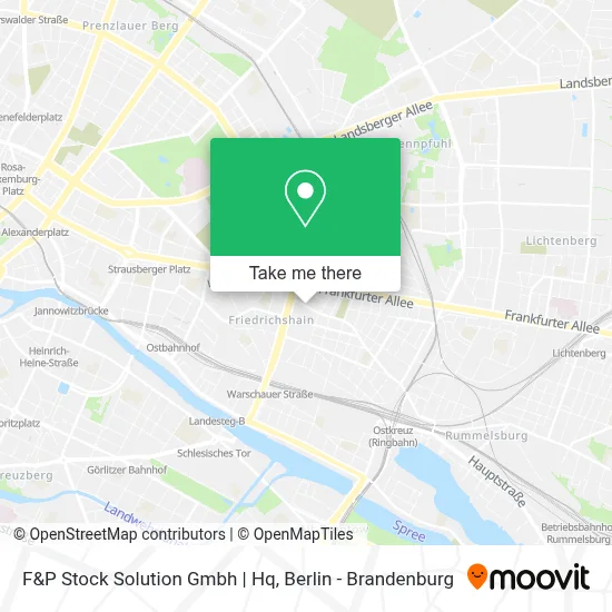F&P Stock Solution Gmbh | Hq map