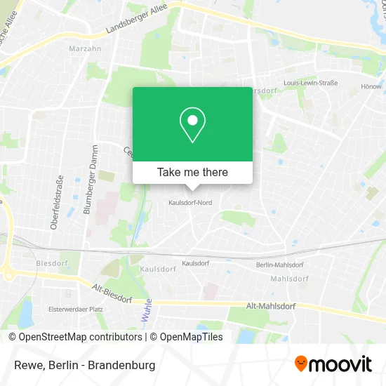 Rewe map