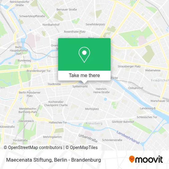 Maecenata Stiftung map