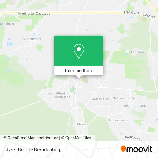 Jysk map