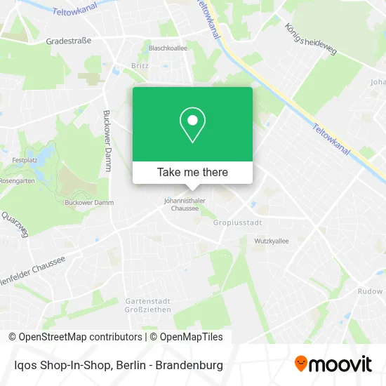 Iqos Shop-In-Shop map