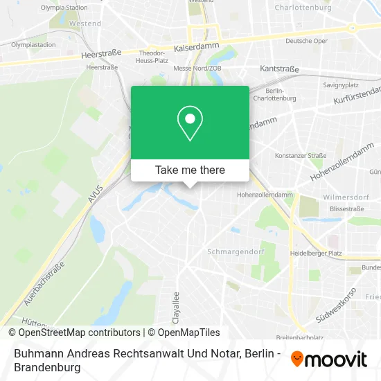 Buhmann Andreas Rechtsanwalt Und Notar map