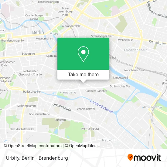 Urbify map