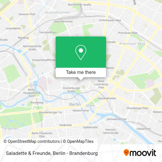 Saladette & Freunde map