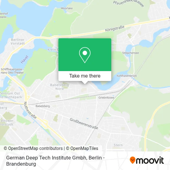 German Deep Tech Institute Gmbh map
