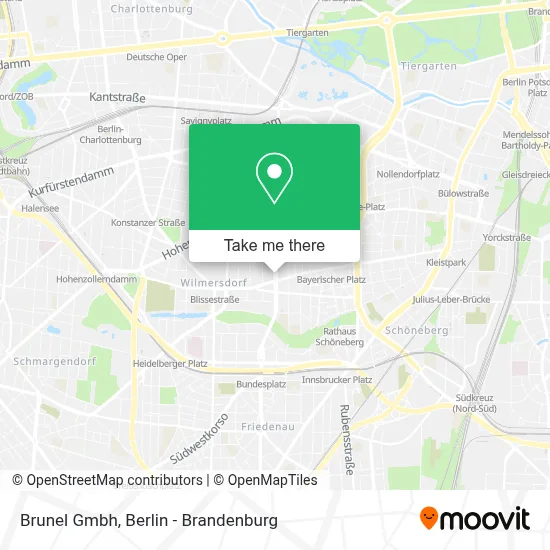 Brunel Gmbh map