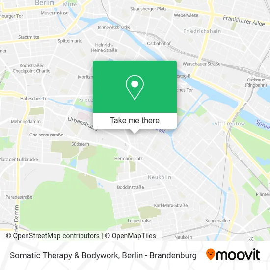 Somatic Therapy & Bodywork map