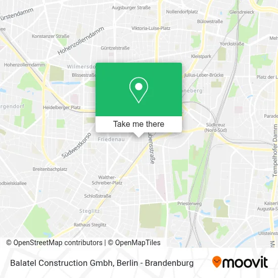 Balatel Construction Gmbh map